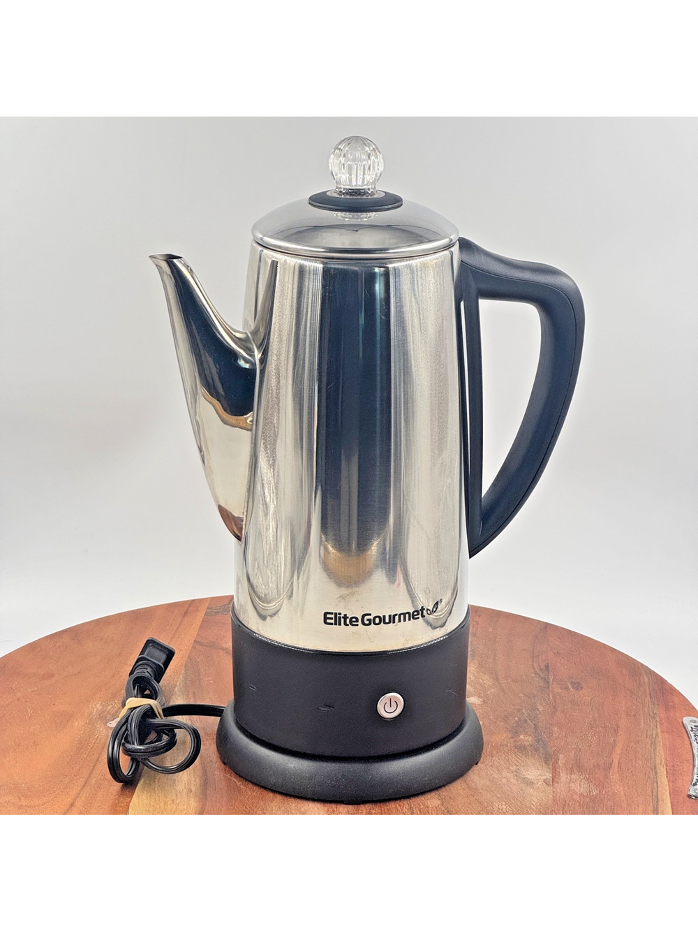 ELITE GOURMET EC812 Electric 12-Cup Coffee Percolator Stainless Steel EXCELLENT